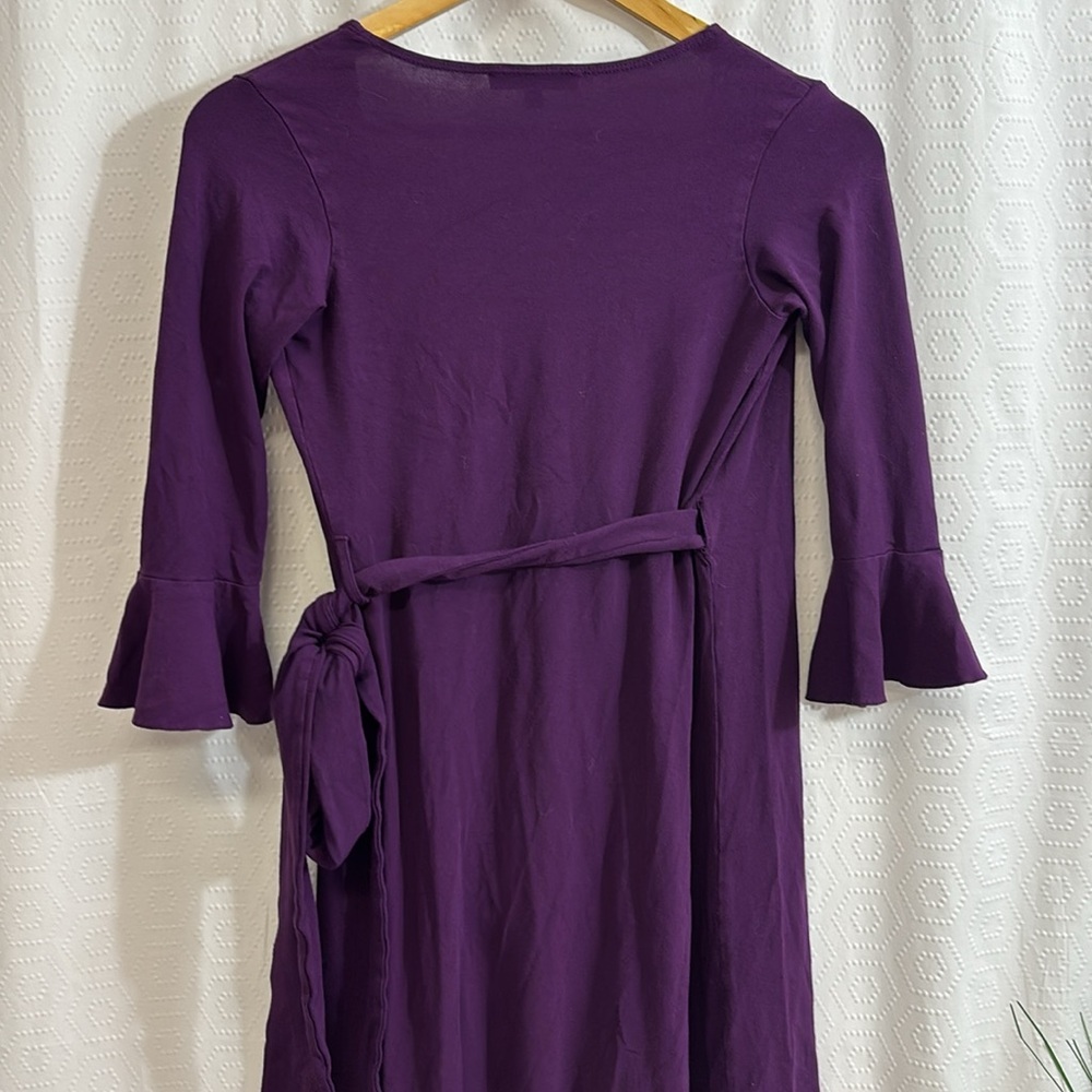 Isabella Oliver ruffle wrap dress - Picture 8 of 9